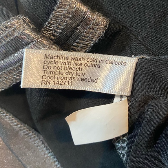 Liquid Silver Cocktail Dress - Picture 5 of 5